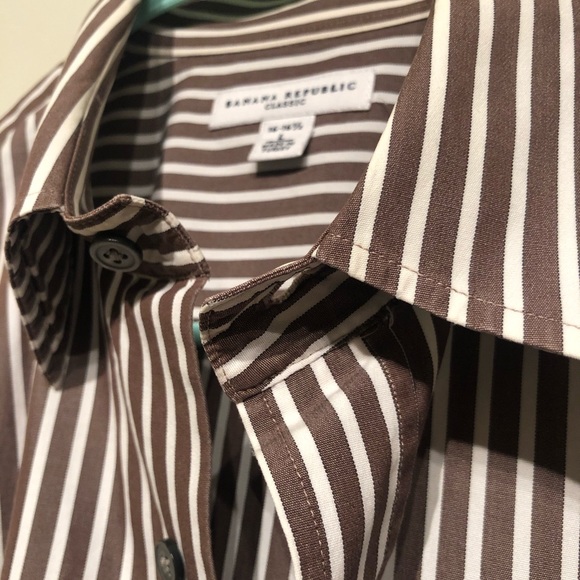 Banana Republic Mens button Up L - Picture 7 of 7